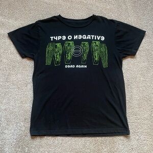 Type O Negative Dead Again Black Band Tee